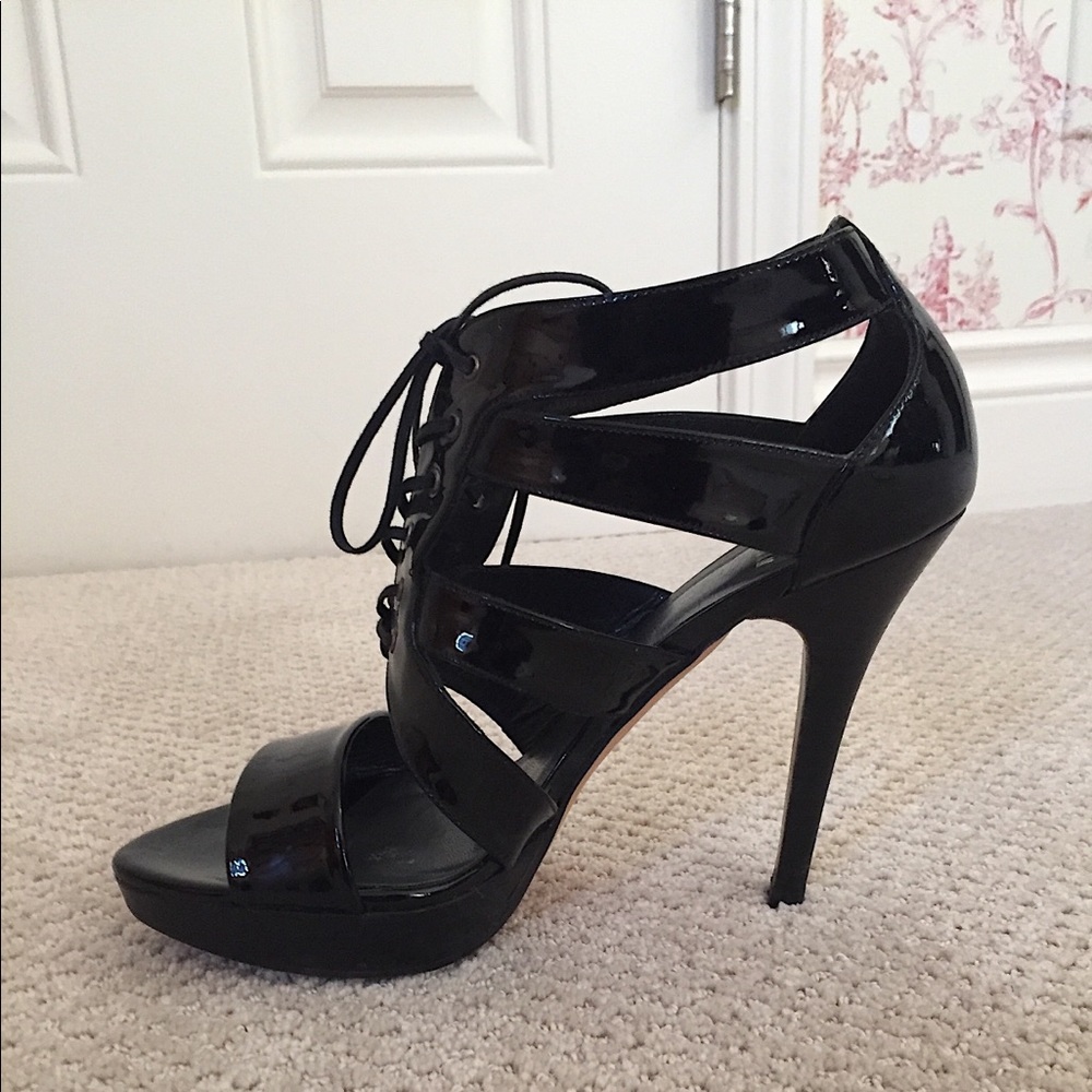 Stuart Weitzman Patent Leather Heel